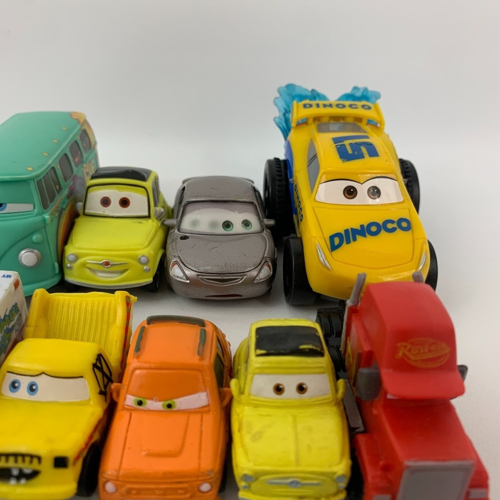 Mattel Disney Pixar Plastic Cars Toy Lot Fillmore Mater Sally Mack Cruz Rami - Picture 10 of 14